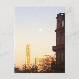 Turning torso of Malmo from North Harbour Postcard