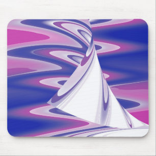 Turning waves mouse pad