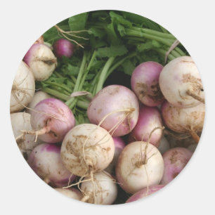 Turnips Classic Round Sticker