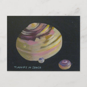 Turnips in Space Postcard