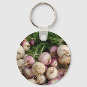 Turnips Key Ring