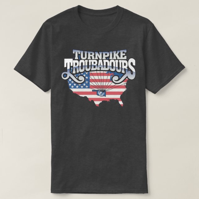 TURNPIKE TROUBADOURS 1F T-Shirt (Design Front)