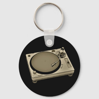 Turntable Key Ring