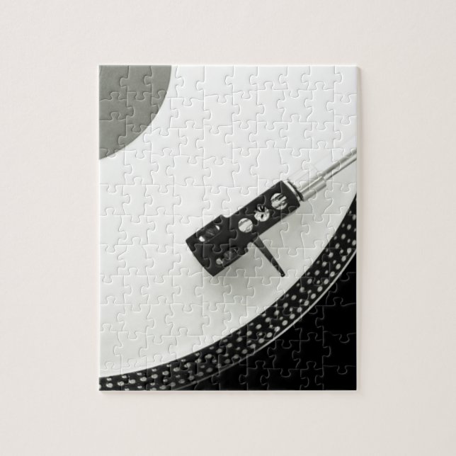 Turntable Needle Record Player Jigsaw Puzzle (Vertical)