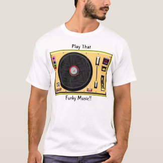 Turntable "T" T-Shirt