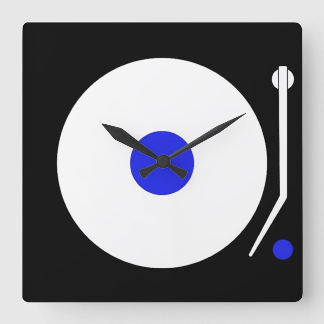 Turntable Wall Clock (Front)
