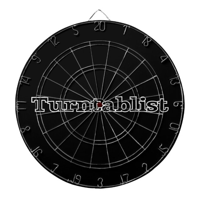 Turntablist Dartboard (Front)