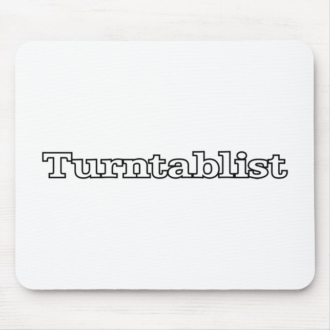 Turntablist Mouse Pad (Front)