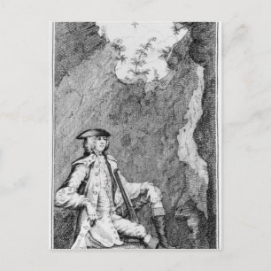 Turpin as he Concealed Himself in a Cave Postcard