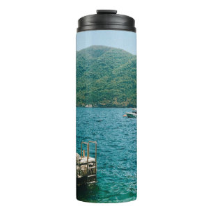 Turqouise waters of Perast - Montenegro Thermal Tumbler