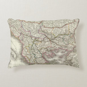 Turquie d'Europe, Grece - Turkey and Greece Decorative Cushion