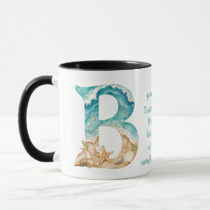Turquois Beachy Custom Mug