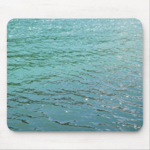 Turquois water mouse pad