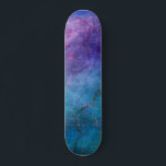 Turquoise and Green Elegant Lotus Flower Skateboard<br><div class="desc">Turquoise,  Aqua Blue and Green Elegant Lotus Flower Foil Pattern. This floral pattern is symbolic of spiritual Buddhism.</div>