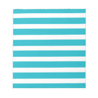 Turquoise and White Stripe Nautical Summer