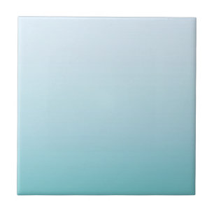 Turquoise Aqua Gradient Tile