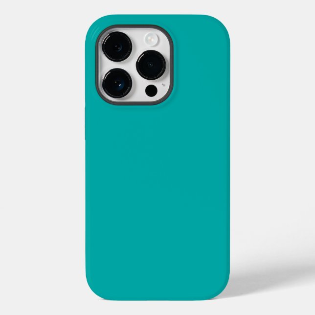 Turquoise Background to if you wish Case-Mate iPhone Case (Back)