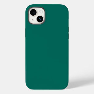 Turquoise Background to if you wish iPhone 14 Plus Case