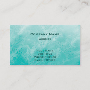 Turquoise Beach Waves Business Card