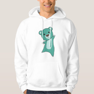 Turquoise Bear Colorful Bears Cute Animals For Hoodie