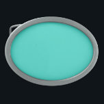 Turquoise Belt Buckle<br><div class="desc">The solid colour turquoise of HTML fame.</div>