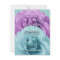 Turquoise  Blue and Purple Rose Wedding Template