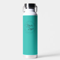 Turquoise Blue | Business Logo Custom Blank