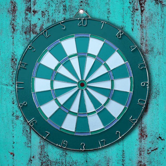 Turquoise Blue Dartboard (Creator Uploaded)
