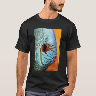 Turquoise Blue Discus T-Shirt