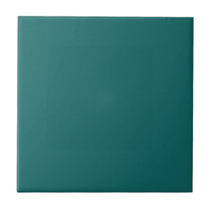 Turquoise blue-green bold ceramic tile