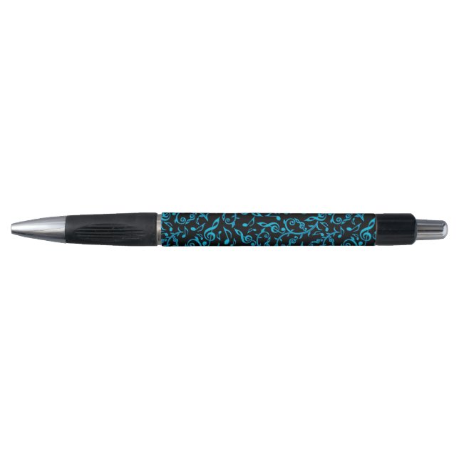 Turquoise Blue Music Notes (Front)