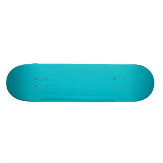 Turquoise Blue Skateboard