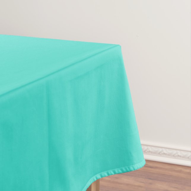 Turquoise Blue Table Cloth (In Situ)