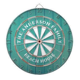 Turquoise Boards Beach House Family Name