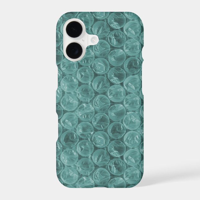 Turquoise bubble wrap pattern (Back)