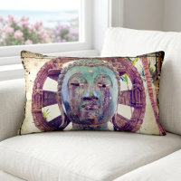Turquoise Buddha Asian Metal Statue Photography