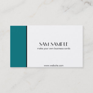 Turquoise Business Card