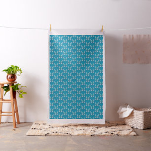 Turquoise Butterfly Fabric