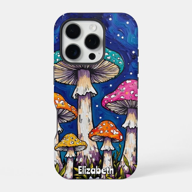 Turquoise Cap Grove iPhone Case (Back)