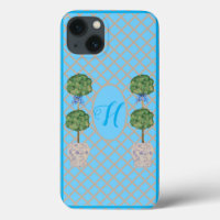 Turquoise Chinoiserie Ginger Jar Jars Topiary