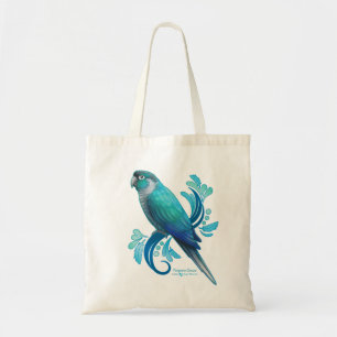 Turquoise Conure Tote Bag