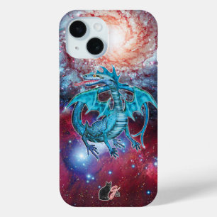 Turquoise Cosmic Dragon Case-Mate iPhone Case