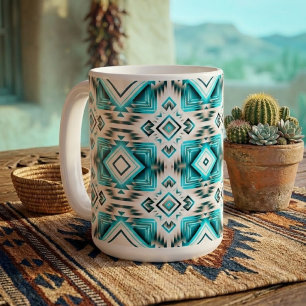 Turquoise Desert Crossroads  Coffee Mug