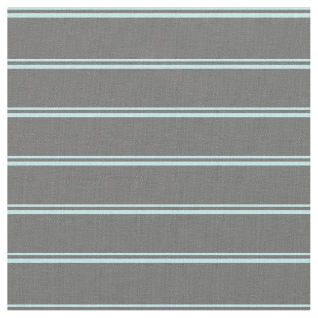 Turquoise & Dim Grey Coloured Pattern Fabric (Close Up)