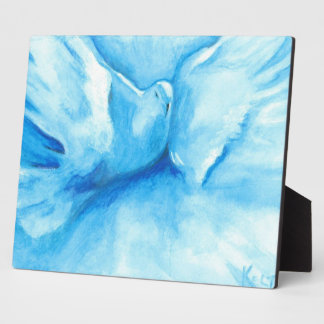 Turquoise Dove Plaque