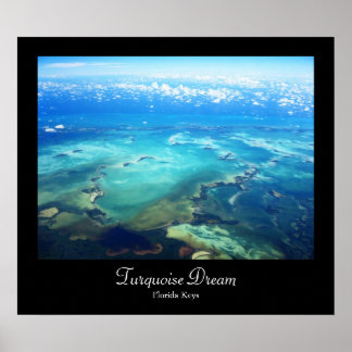 Turquoise Dream Poster - Florida Keys