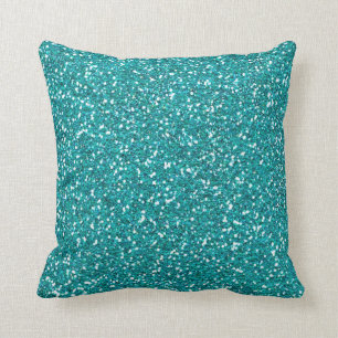 Turquoise Elegant Decor Cushion