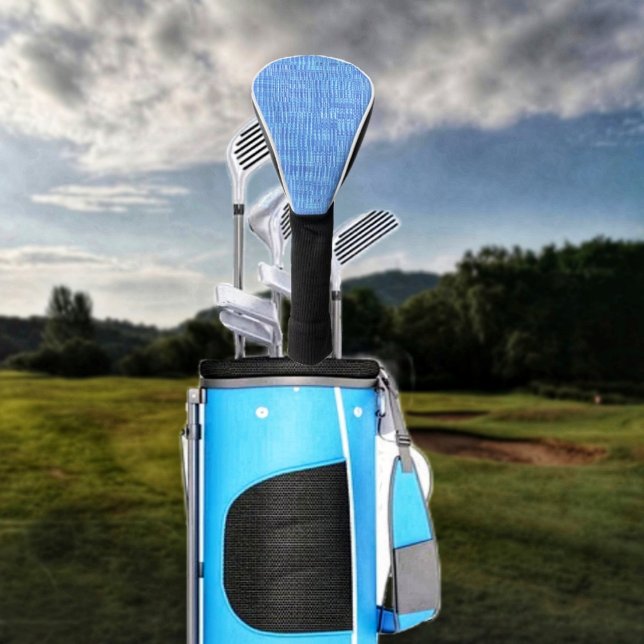 Turquoise Gems Golf Head Cover (Display your sky color, Golf club cover(s), while playing golf underneath the sky!)