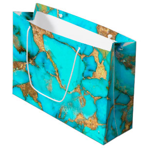 turquoise gemstone Gift Bag