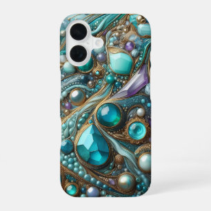 Turquoise Gemstone iPhone Case Slim